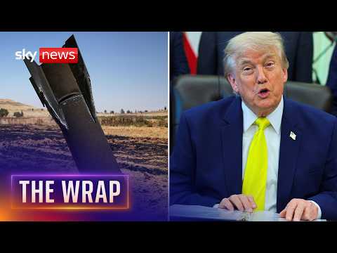 Trump says Israel won’t go back to war with Iran | The Wrap with Anna Botting