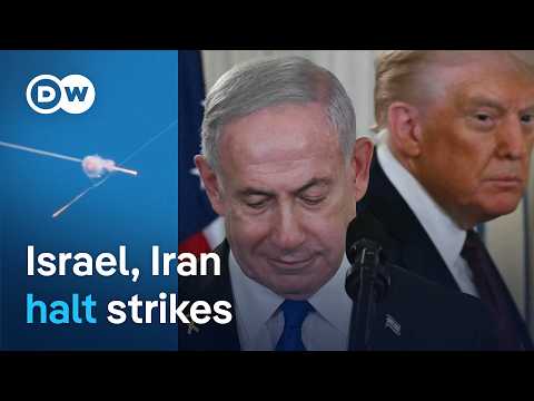 Israel and Iran appear to pause strikes after trading fire | DW News