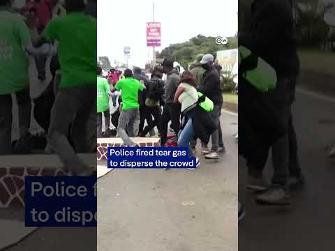 Arrests at protest against paving Nairobi national park | DW News
