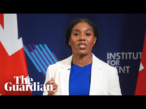 Conservative leader Kemi Badenoch delivers a speech at the Institute for Government – watch live