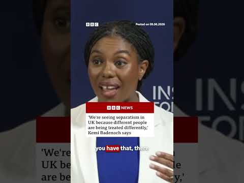 Equality law “should protect us all in the same way”, Kemi Badenoch said. #BBCNews