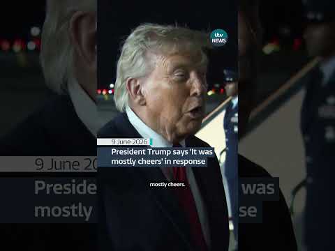 Donald Trump was booed by the crowd at Game 3 of the NBA Finals on Monday