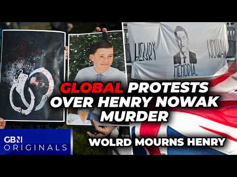 Protests ERUPT around the world over Henry Nowak murder as West unites in FURY