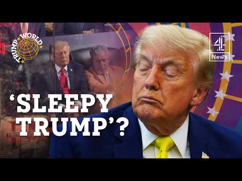 Nodding off and kicking off: is Trump losing his grip?