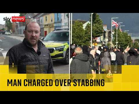 Belfast attack: Police call for calm – as knife attack suspect charged
