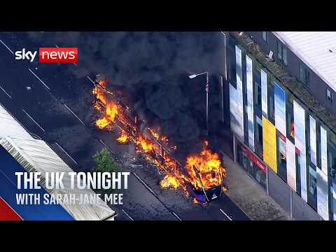 Fires started in Belfast as suspect charged over knife attack | The UK Tonight
