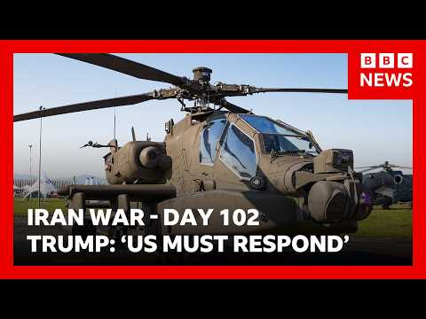 US President Trump says Iran shot down US helicopter and vows to respond | BBC News