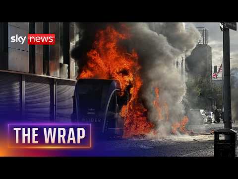 Protests and disorder in Belfast after knife attack | The Wrap