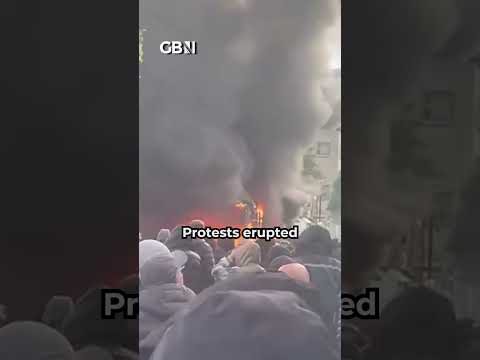 BREAKING: Belfast bus SET ON FIRE during the protests about Sudanese attempted murderer