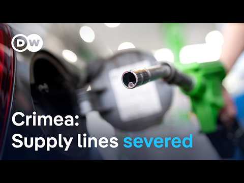 Fuel shortages in Crimea expose pressure from Ukrainian strikes | DW News