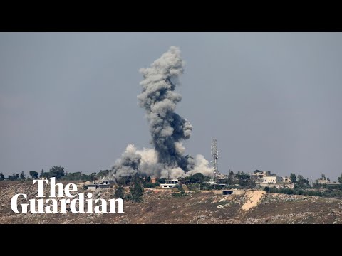 Smoke rises in southern Lebanon as Netanyahu escalates the war against Hezbollah