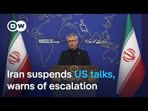 Iran suspends US talks, warns of wider escalation as Israel targets Lebanon’s Tyre | DW News
