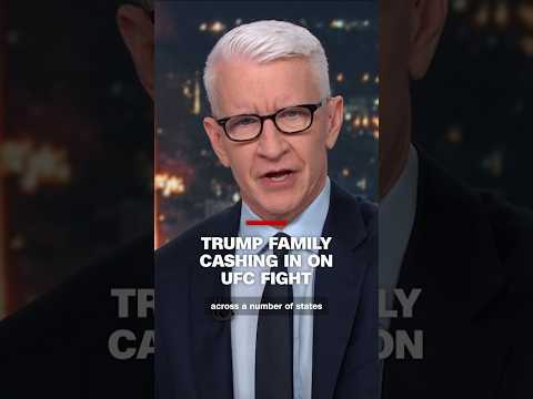 Trump family cashing in on UFC fight