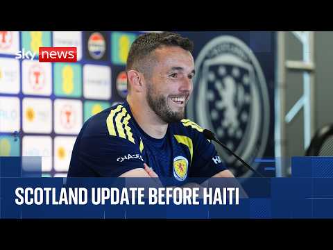 Scotland training camp ahead of World Cup opener