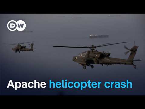 US Apache helicopter crash sparks new Iran strikes | DW News
