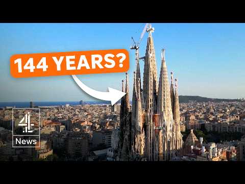Why did the Sagrada Família take 144 years to build?