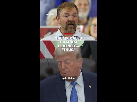 Trump calls Graham Platner a ‘thug’