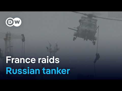 France seizes Russian tanker – Is NATO changing its approach? | DW News