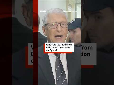 What we learned from Bill Gates’ deposition on Jeffrey Epstein #BBCNews
