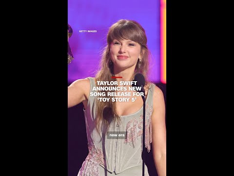 Taylor Swift announces new song release for ‘Toy Story 5’