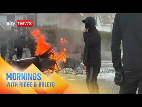 Belfast descends into second night of violence | Mornings with Ridge and Boleto