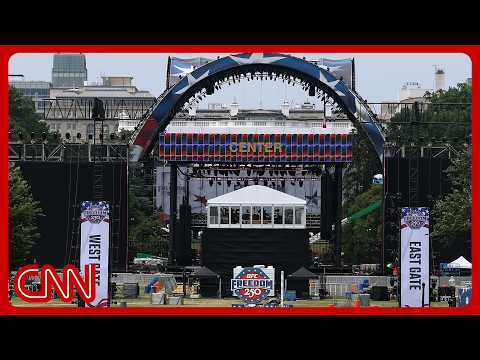 Live: Up Close look at the White House UFC Octagon