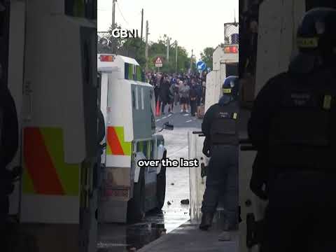 Major clashes in Belfast for a second night as 12 police officers injured and 16 arrests made