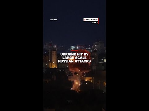 Ukraine hit by large-scale Russian attacks