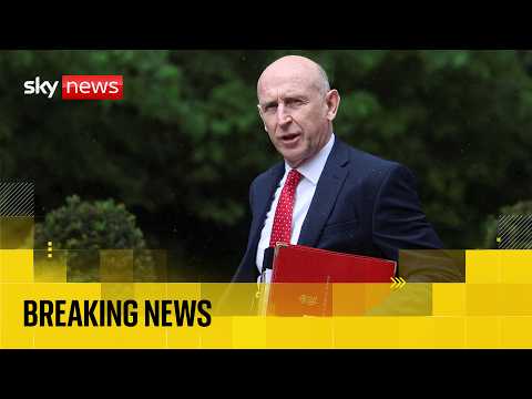 Defence secretary resigns over disagreement with Starmer