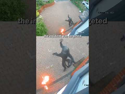 CCTV shows arson attack on Home of Imam in Bolton
