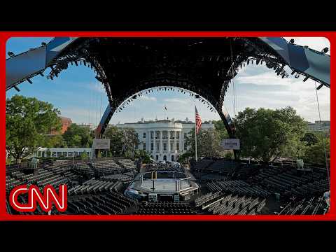 Behind the scenes: First look at White House UFC Octagon setup