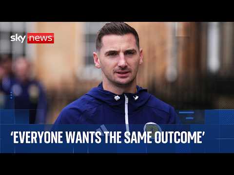 Kenny McLean speaks at Scotland news briefing ahead of World Cup