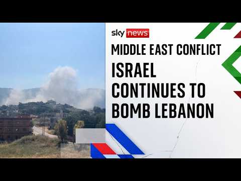 Israel continues to bomb Lebanon despite Trump claiming there will be a ceasefire