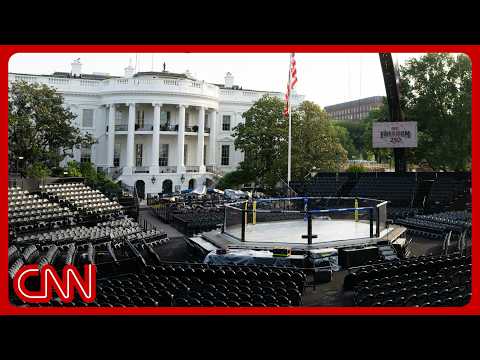CNN’s first look at $60M UFC fight at White House