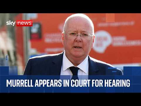 Peter Murrell in court following SNP embezzlement plea