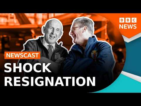 Why has Defence Secretary John Healey quit in shock resignation? | BBC Newscast