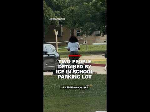 Two people detained by ICE in school parking lot
