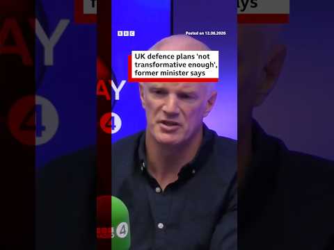 Al Carns has criticised the government’s plans for defence spending. #BBCNews