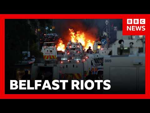 Police vow ‘robust’ response to Northern Ireland riots | BBC News