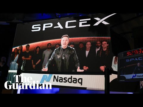 SpaceX debuts on the Nasdaq exchange – watch live