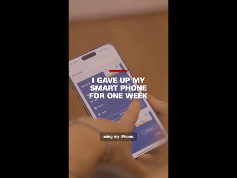 I gave up my smartphone for a week. It exhausted me