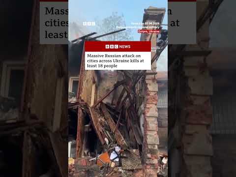 Russian attack on Ukraine kills at least 18 people. #BBCNews