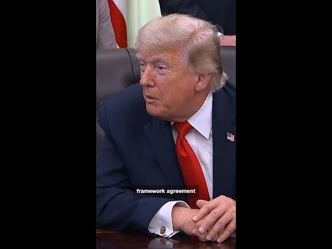 Trump and Iran say an agreement is close