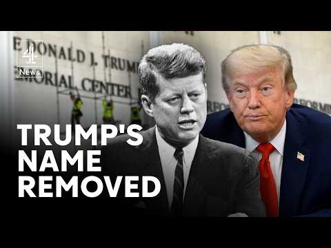 Trump’s name removed from Kennedy Center after court ruling