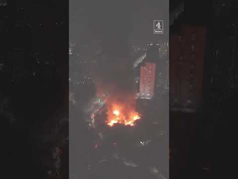 Huge fire in Indonesia’s capital