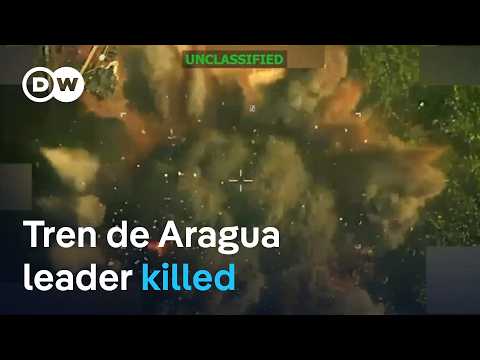 US-Venezuela operation kills gang boss Nino Guerrero | DW News
