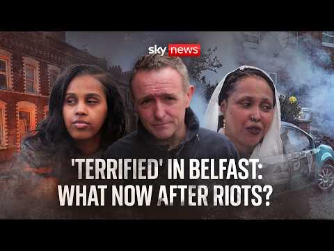 ‘It’s just dystopian’: Belfast communities left ‘terrified’ after anti-immigrant riots
