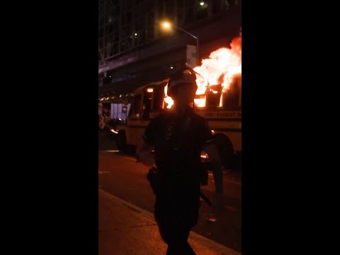 Aftermath of Knicks win celebrations