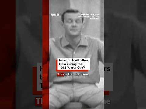 How did footballers train during the 1966 World Cup? #BBCNews