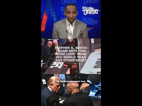 Stephen A. Smith: Trump gets ‘far more love’ from UFC world than any other sport